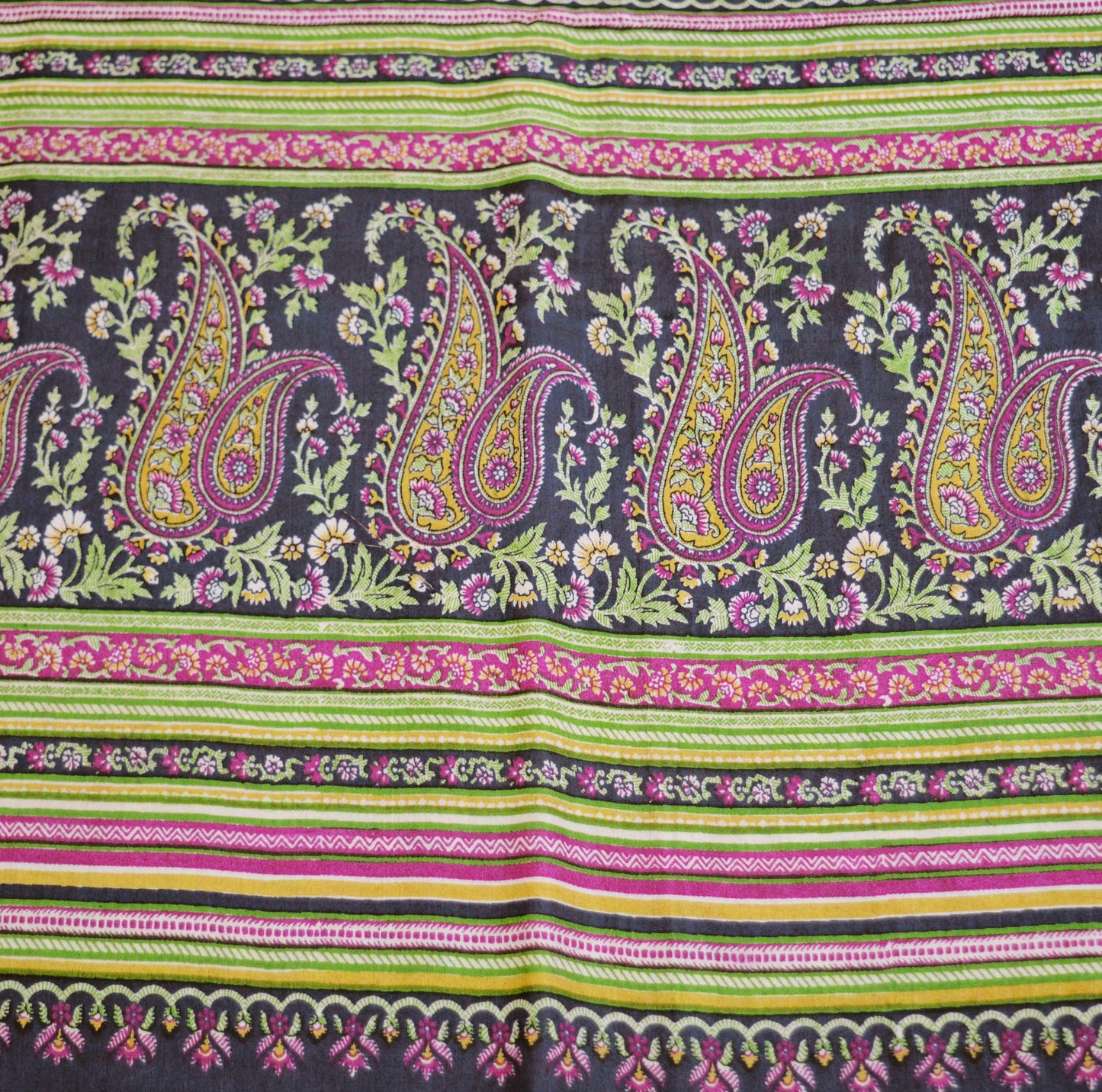Indian Vintage Sari Purple & Blue Pure Silk Printed Saree Fabric 6yard Sewing Craft Fabric DressMaking Soft Wrap Boho