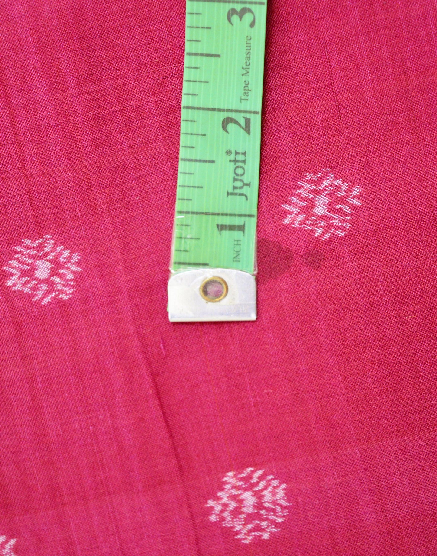 Indian Vintage Red & Purple Hand woven Sambalpuri Ikat sari Saree Pure Cotton Indian Sari Fabric 5Yard Ethnic Chackra Border