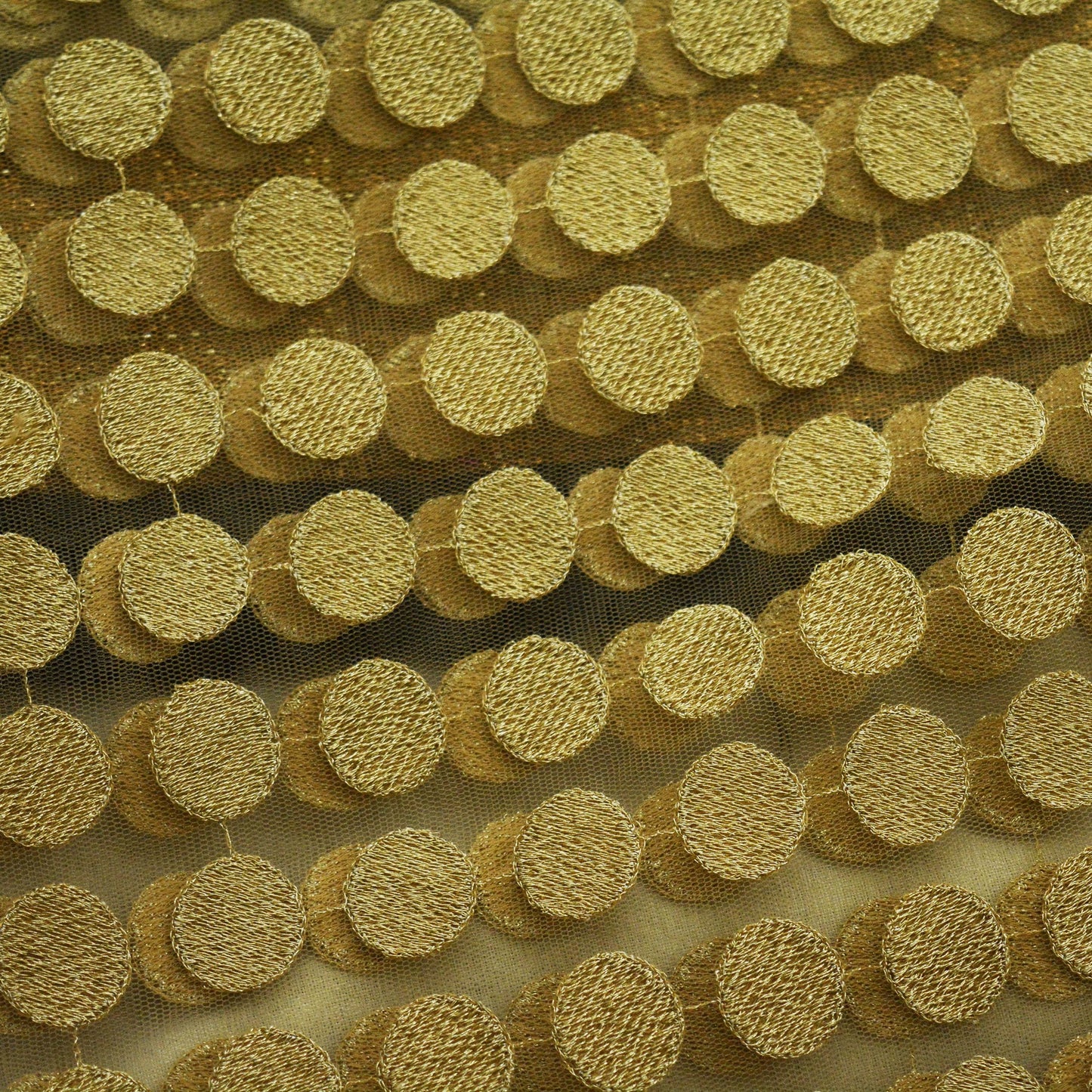 Indian Vintage Heavy Golden Beige Dupatta Net Mesh Long Stole Hand Embroidered Scarves Golden Zari Stole