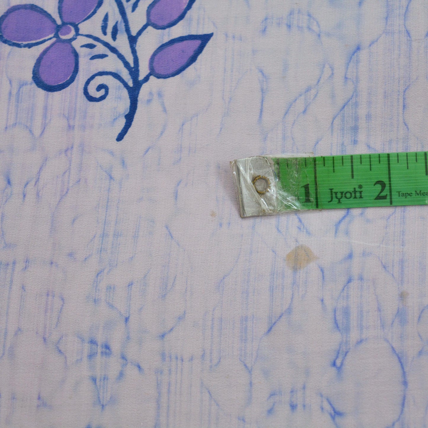 Indian Vintage Sari Ivory & Purple Saree Pure Crepe Silk Printed Sarees 5yd Sewing Floral Soft Craft Fabric Wrap Crafting Dress making