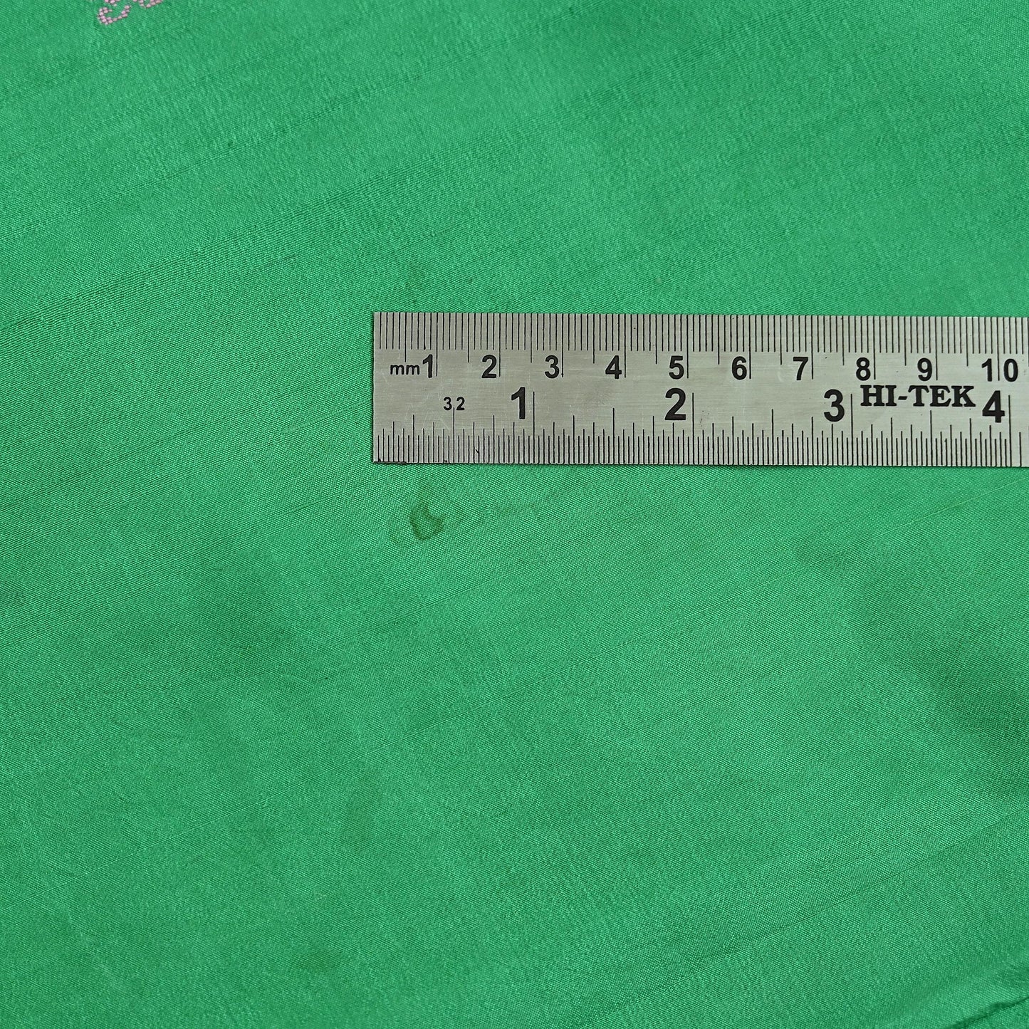 Indian Vintage Sari Green 100% Pure Silk Hand Woven Sarees Craft Fabric 5Yd Ethnic Sewing Dress making Crafting Quilting Upcycle