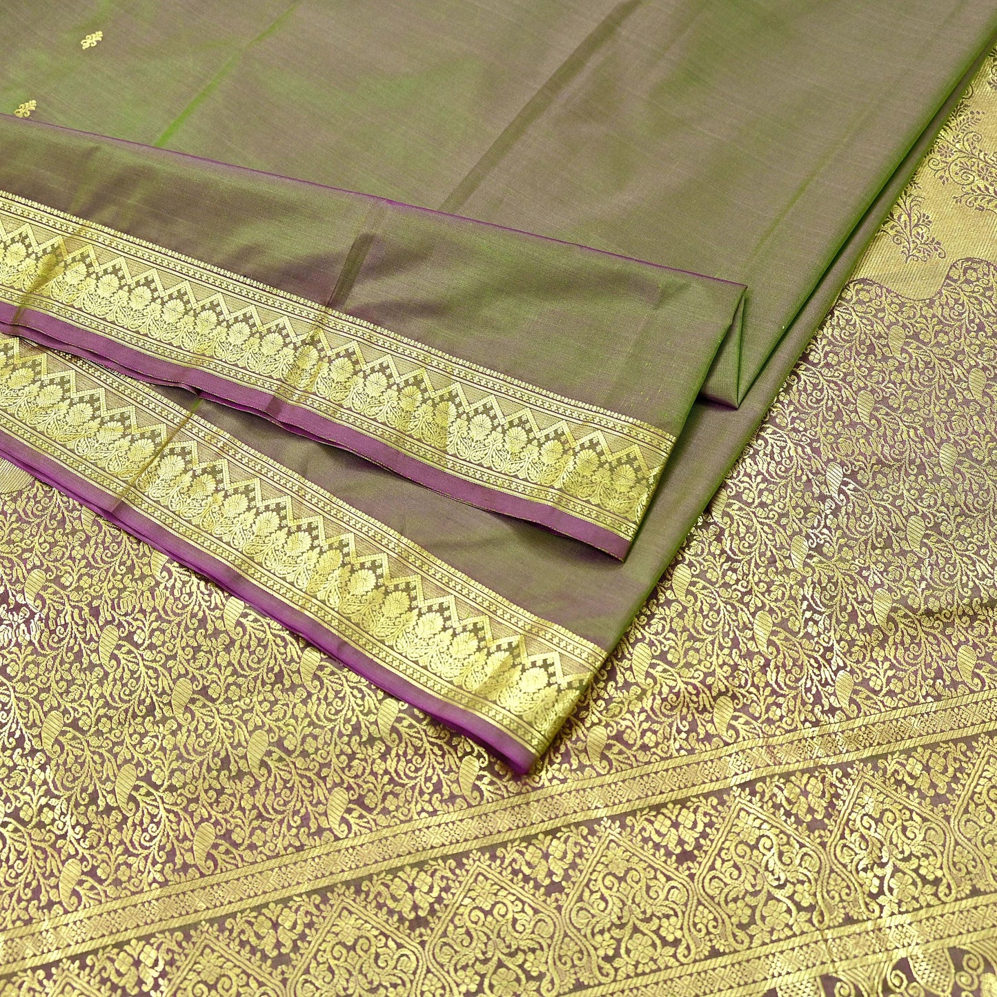 Indian Vintage Sari Green & Purple Artificial Silk Hand Woven Sarees 5yd Ethnic Elephants Craft Fabric Sewing Sarees Dress making Crafting