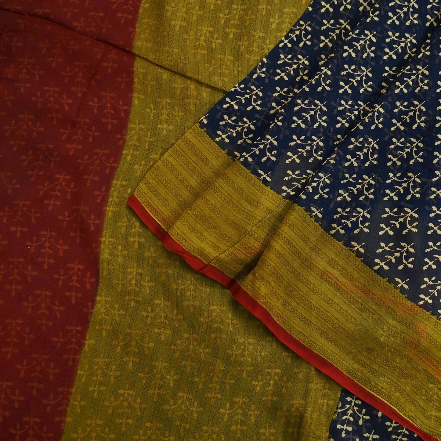 Indian Women Vintage Black Saree Pure Chiffon Silk Printed Sari Craft Fabric Sewing 6Yd Soft Light Sari Dress Making