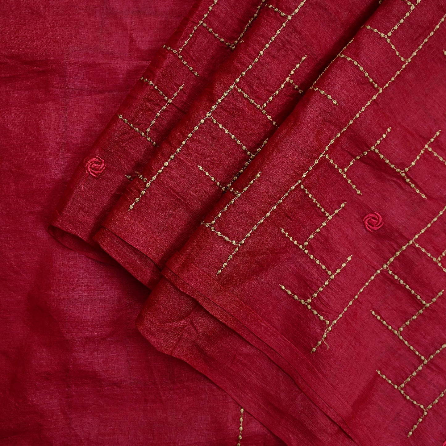 Indian Vintage Pink Dupatta Pure silk Long Stole Hand Embroidered Scarves Floral Design Stole Veil Wrap