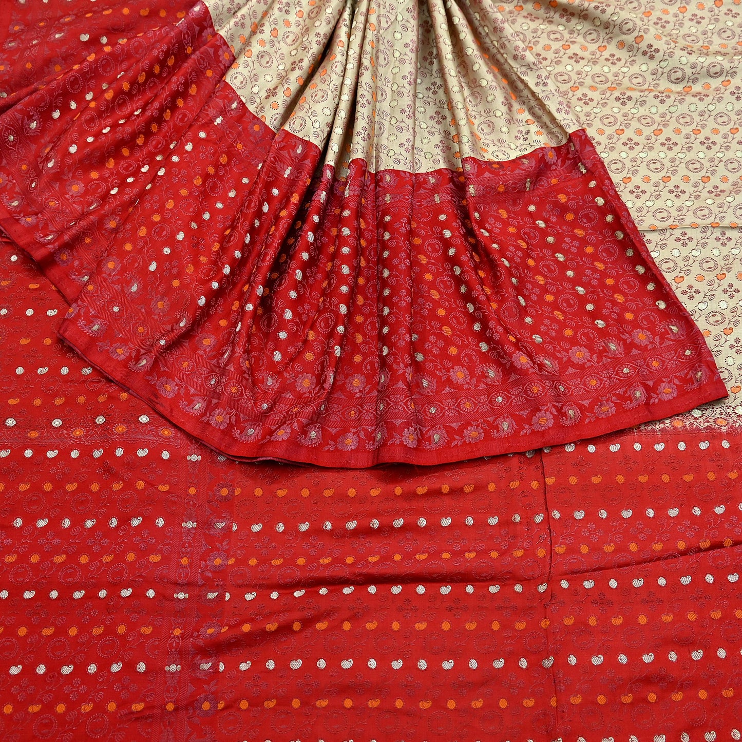 Indian Vintage Sari Heavy Wedding Pure Satin Silk Woven Banarasi Tanchoi Saree 5Yd Ethnic Craft Fabric Upcycle Bridal Heavy Sarees