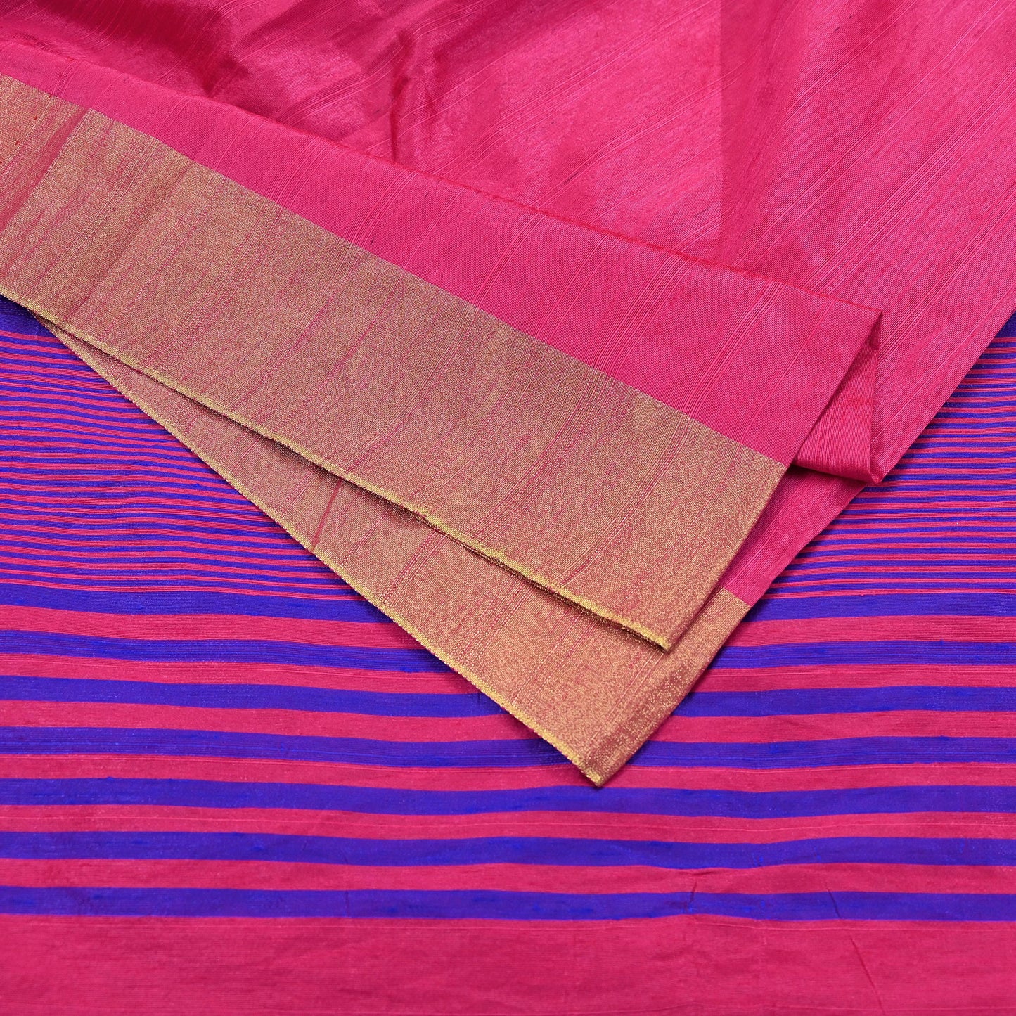 Indian Vintage Sarees Artificial Silk Embroidered Sari Craft Fabric 6Yd Sewing Stripes Dress making Crafting Quilting Upcycle Fringes