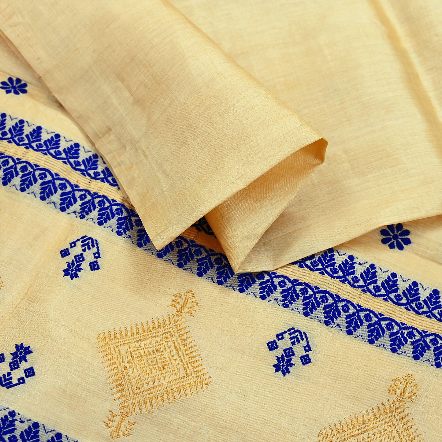 Indian Vintage Beige Dupatta Long Stole Pure Tussar silk Hand Woven Dupatta Veil Scarves soft Boho Wrap Dressmaking Zari
