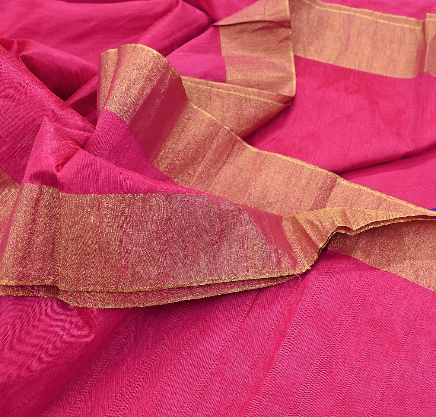 Indian Vintage Sarees Artificial Silk Embroidered Sari Craft Fabric 6Yd Sewing Stripes Dress making Crafting Quilting Upcycle Fringes
