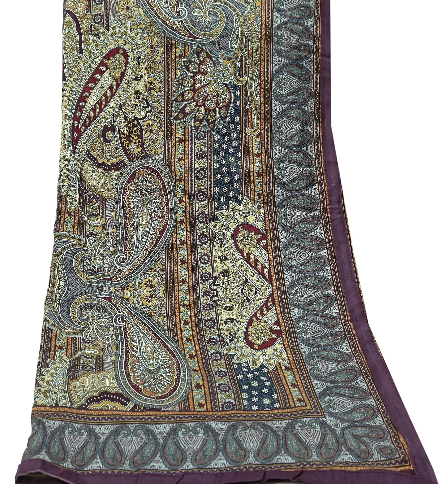 Women Indian Vintage Dupatta Long Stole Pure silk Digital Printed Dupatta Veil Scarves soft Boho Wrap Dressmaking Floral