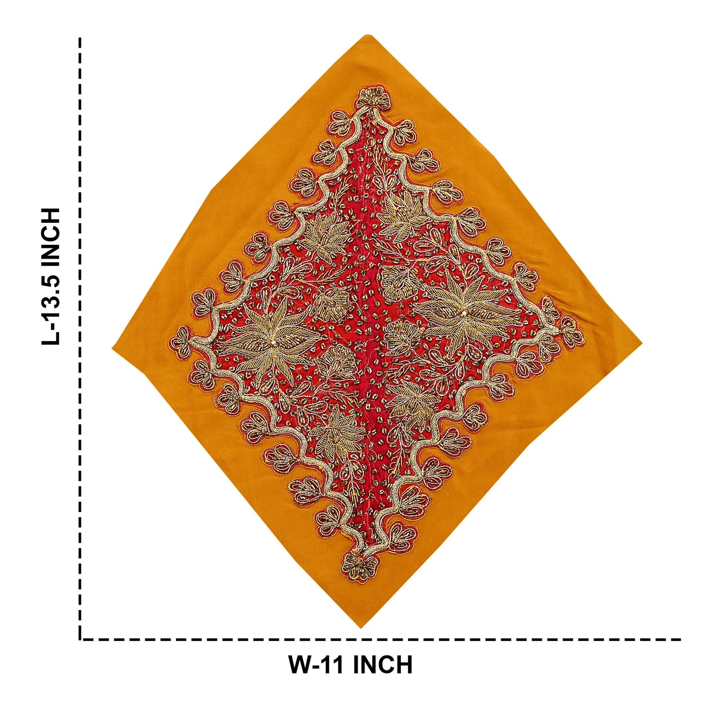 Indian Vintage Pink Pure Crepe Silk Appliques Set of 1 | Hand-Embroidered Floral Patches with Zardozi,Dabka, Zari,for Craft, Journals