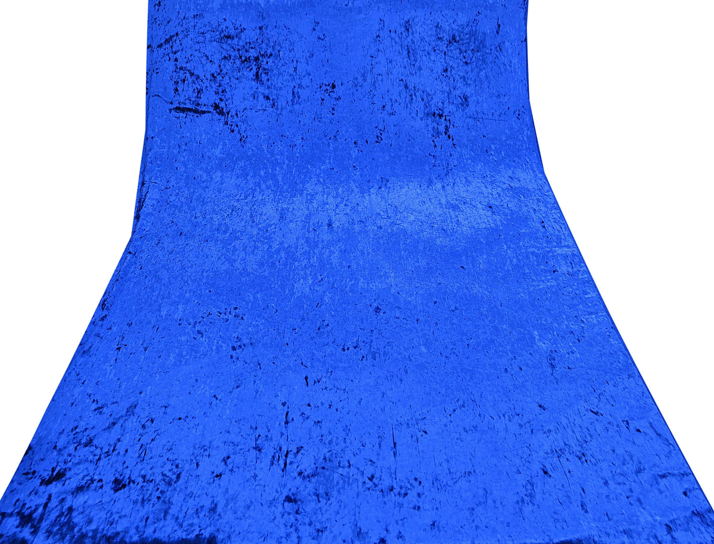 Indian New Royal Blue Velvet solid Design Fabric Crafting Quilting Dress making Crafting soft