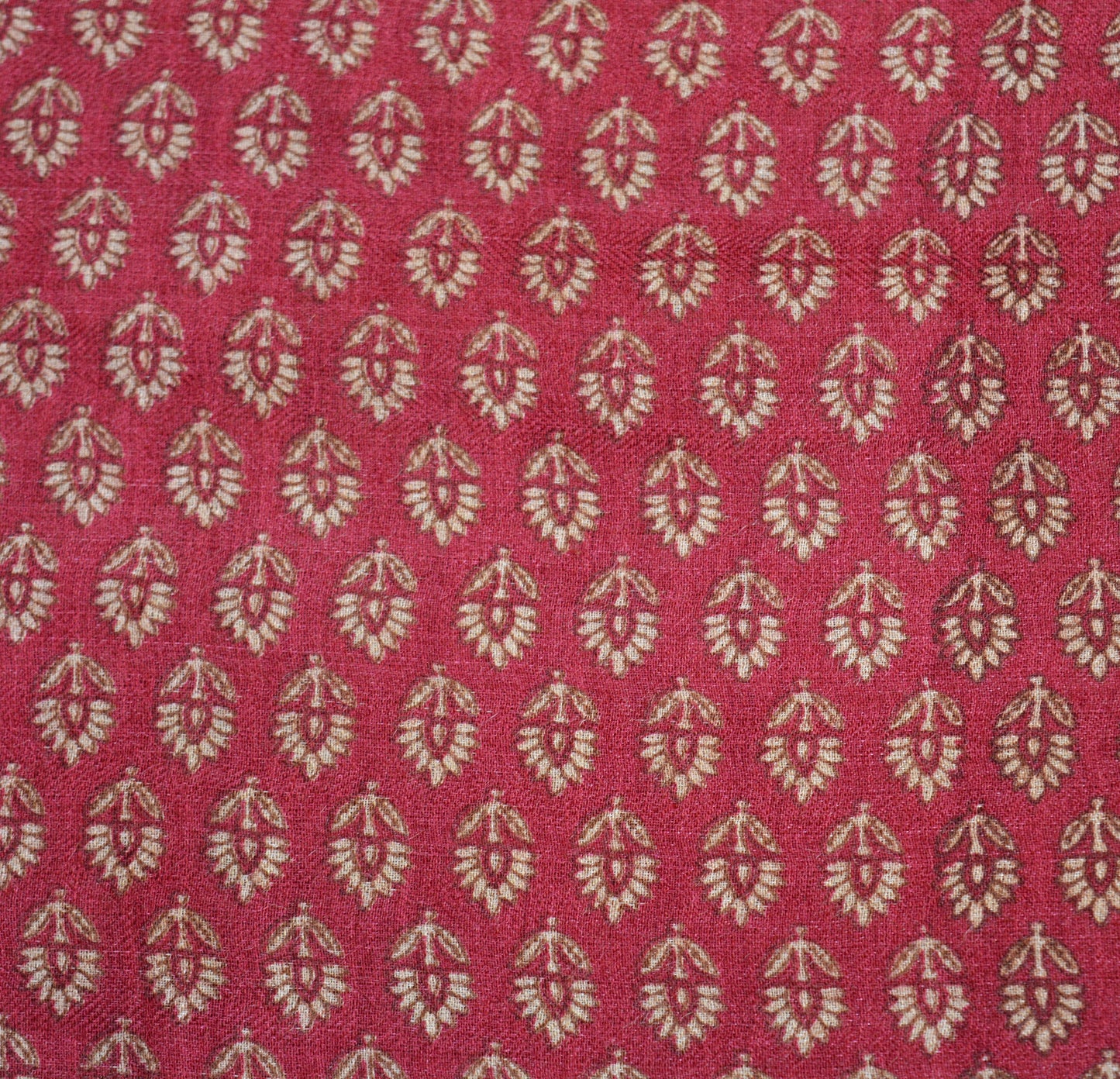 Vintage Maroon Heavy Saree Woven Printed 100% Pure Woolen Indian Sari Fabric 5Yard Indian Sari Soft Floral