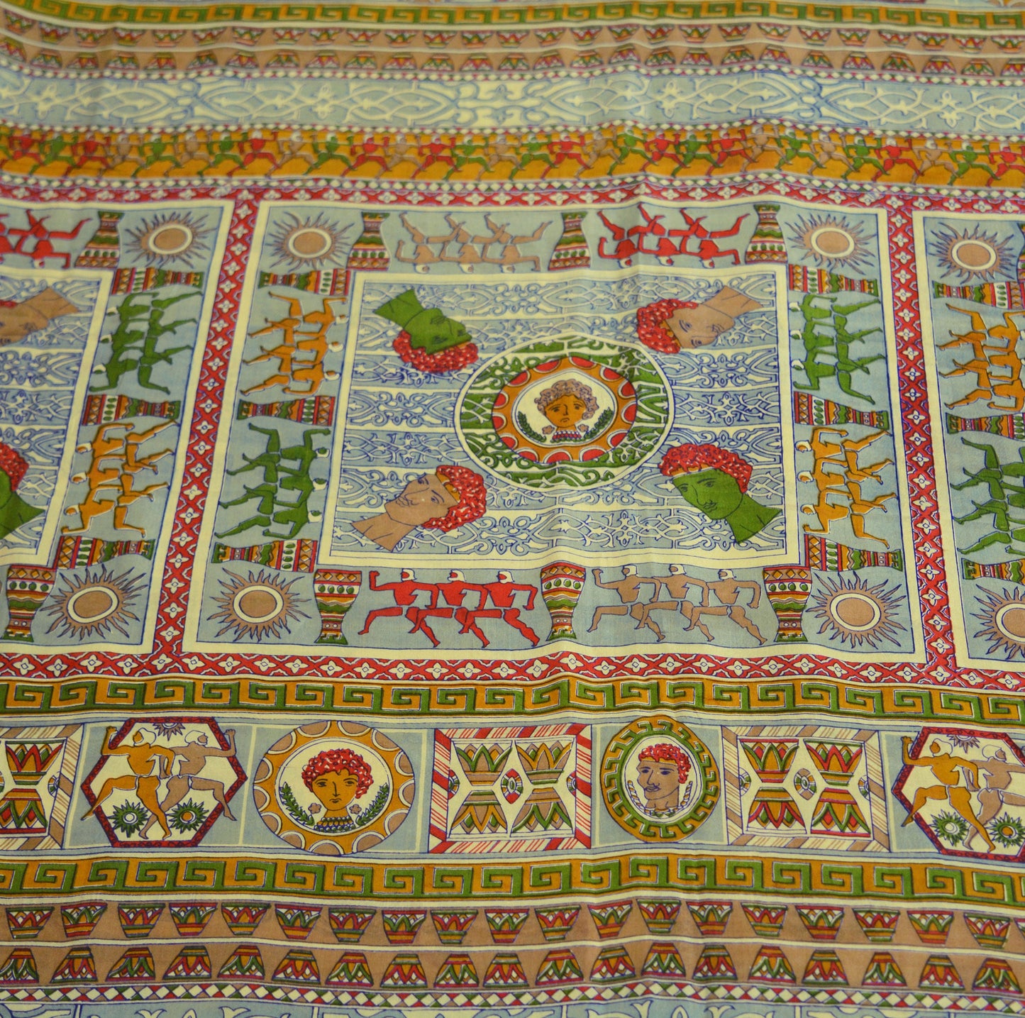 Indian Vintage Sari Ivory 100% Pure Silk Printed Saree Fabric 6yard Sewing Craft DressMaking  Soft Humans