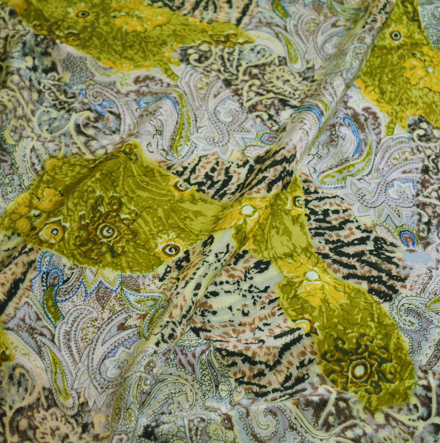 Indian Vintage Sari Multi Pure Crepe Silk Printed Saree 5yard Sewing Floral Soft Craft Fabric Wrap