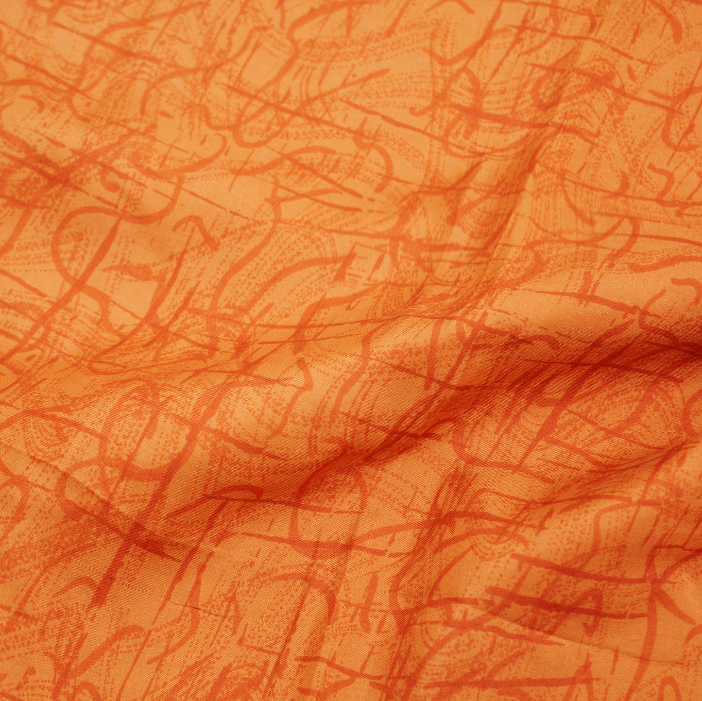 Indian Vintage Sari Mustard Pure Silk Printed Saree Fabric 5yard Sewing Craft Fabric DressMaking Wrap