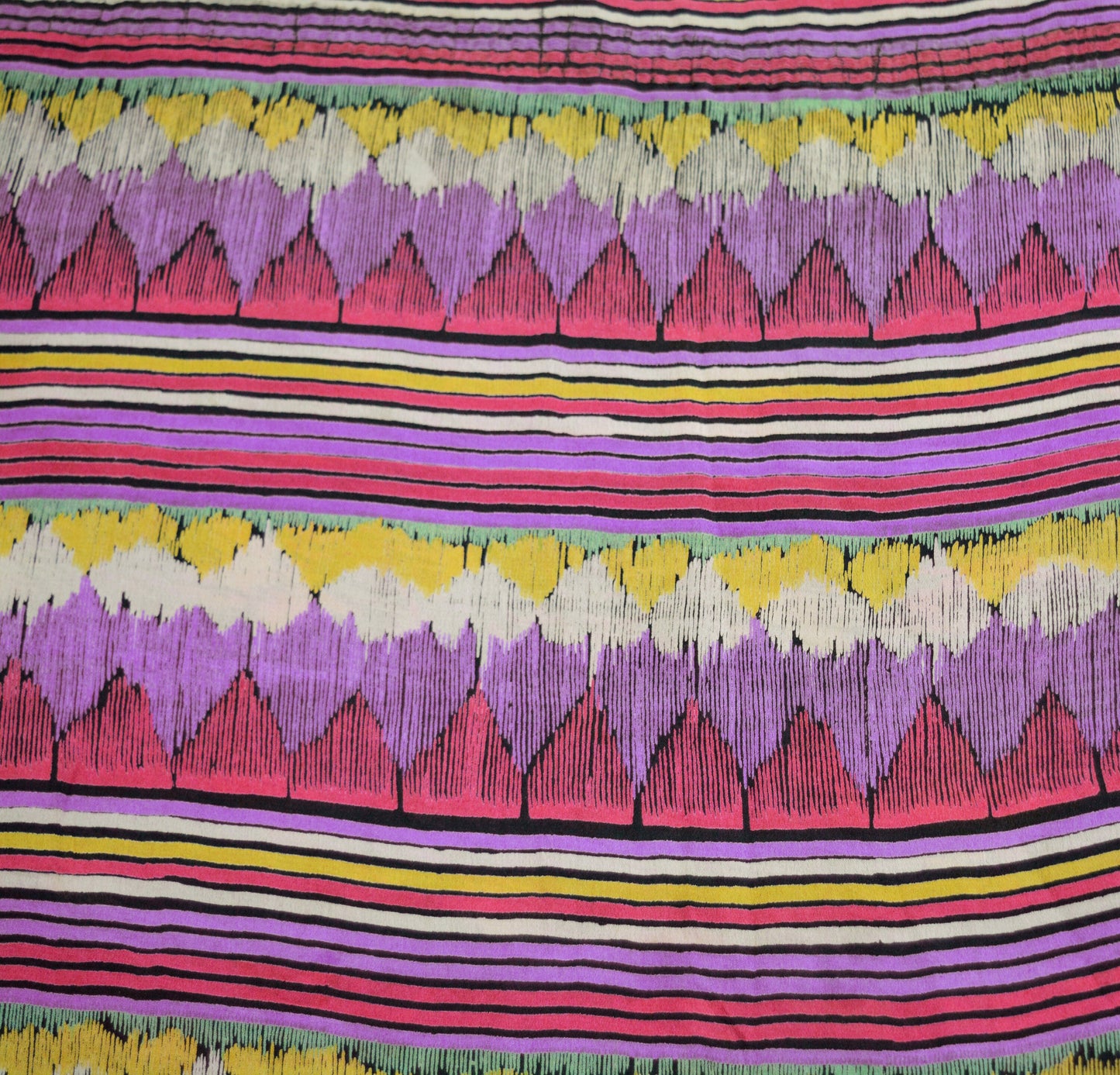 Vintage Sari Black Pure Silk Printed Saree  Craft Fabric 6yard Sewing Floral Soft Dress Designing  for Crafting