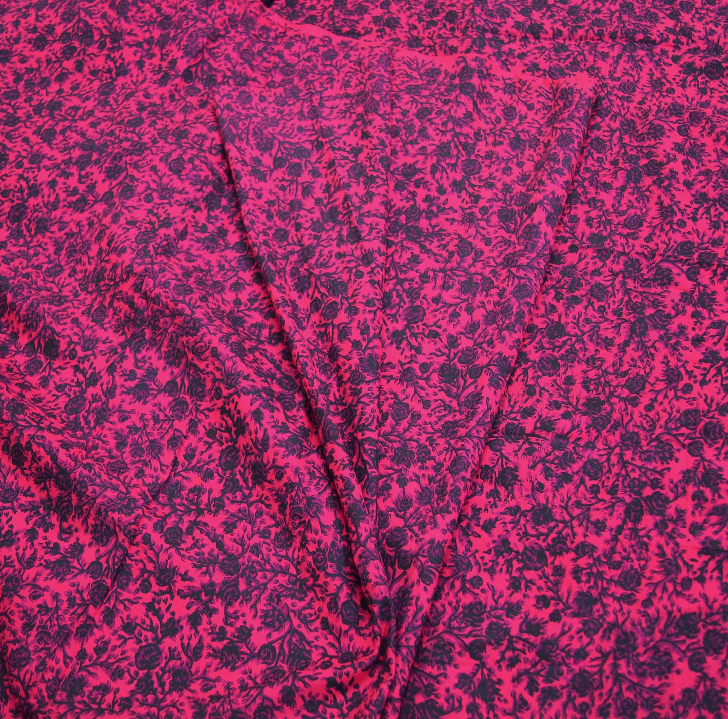 Indian Vintage Sari Pink Pure Silk Printed Saree  Fabric 5yard Sewing Craft Fabric DressMaking Soft Wrap Floral