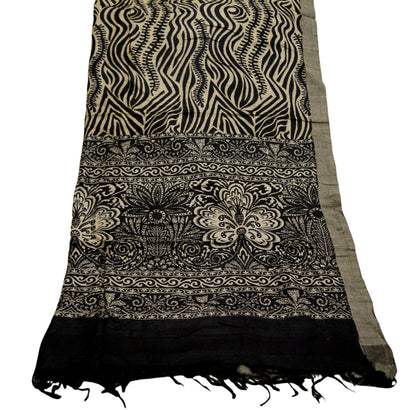 Vintage Long Stole Pure Woolen Scarf Printed Dupatta Infinity Scarves Sarong Wrap Veil Woman Hijab Shawl Craft Fabric
