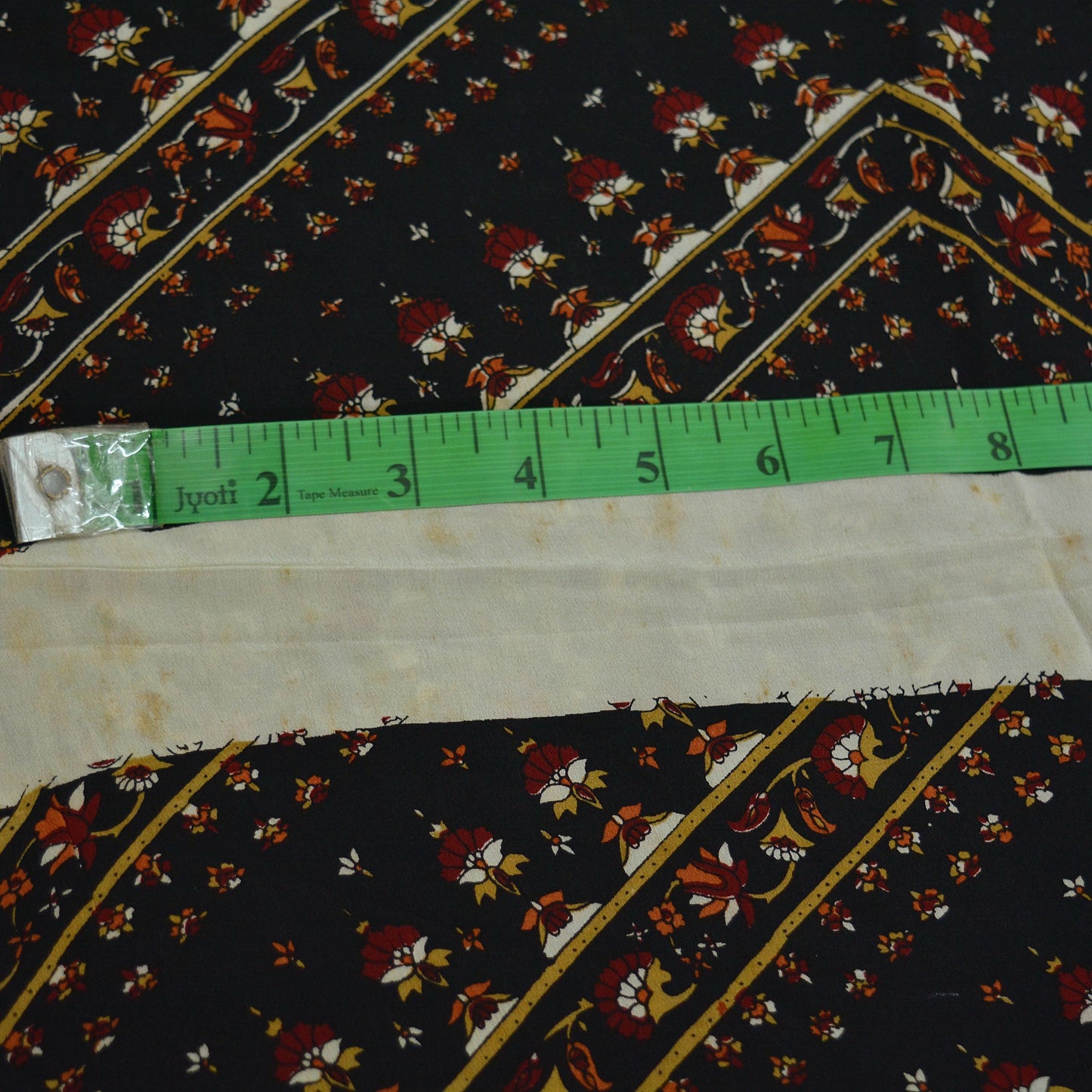 Indian Vintage Sari Black Pure Crepe Silk Printed Sarees 5yd Sewing Craft Fabric Soft Wrap Upcycle Crafting Dress Designing Quilting Paisley