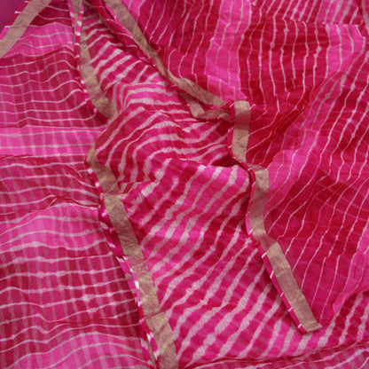 Indian Vintage Sari Purple & Pink 100% Pure Silk Printed Sarees Craft Fabric 6yd Sewing DressMaking Soft Zari Border Crafting Quilting