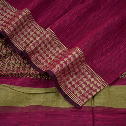 Indian Vintage Dupatta Pink Long Stole Hand Embroidery Chanderi Scarves Veil Wrap Boho