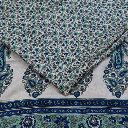 Indian Vintage  Sari Pink & Green Pure Silk Printed Sarees 5yd Sewing Craft Fabric Dress Making Soft Floral Ethnic Quilting Crafting