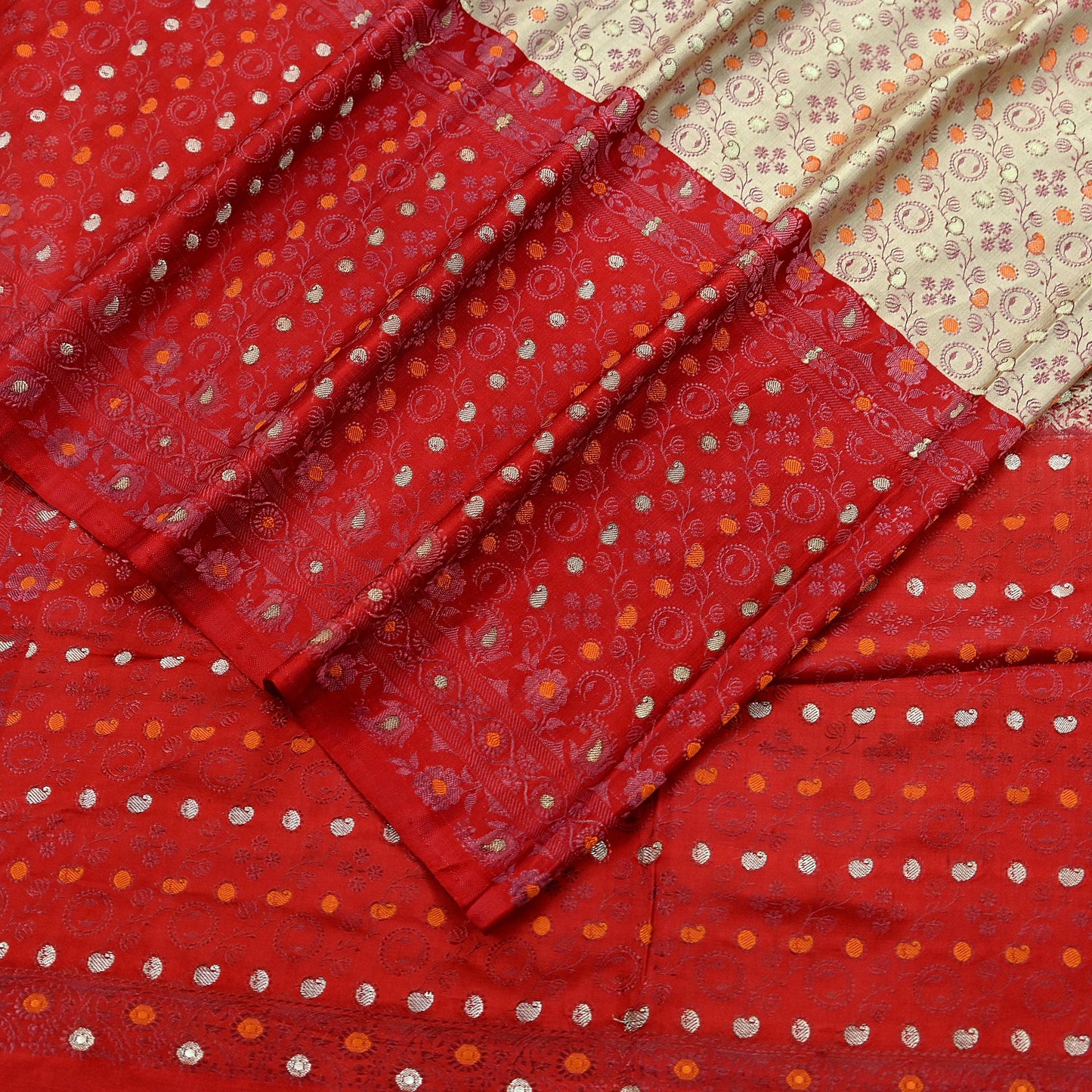 Indian Vintage Sari Heavy Wedding Pure Satin Silk Woven Banarasi Tanchoi Saree 5Yd Ethnic Craft Fabric Upcycle Bridal Heavy Sarees