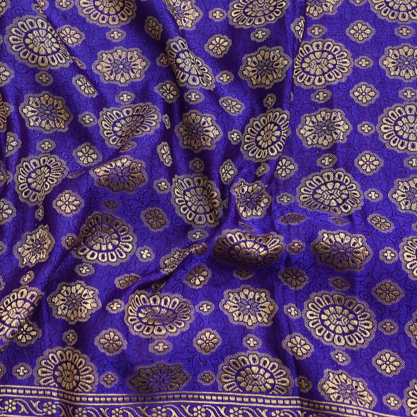 Indian Vintage Dupatta Purple Long Stole Pure Satin silk Woven Brocade Scarves Veil Scarf Wrap Hippie Boho Soft Floral Zari