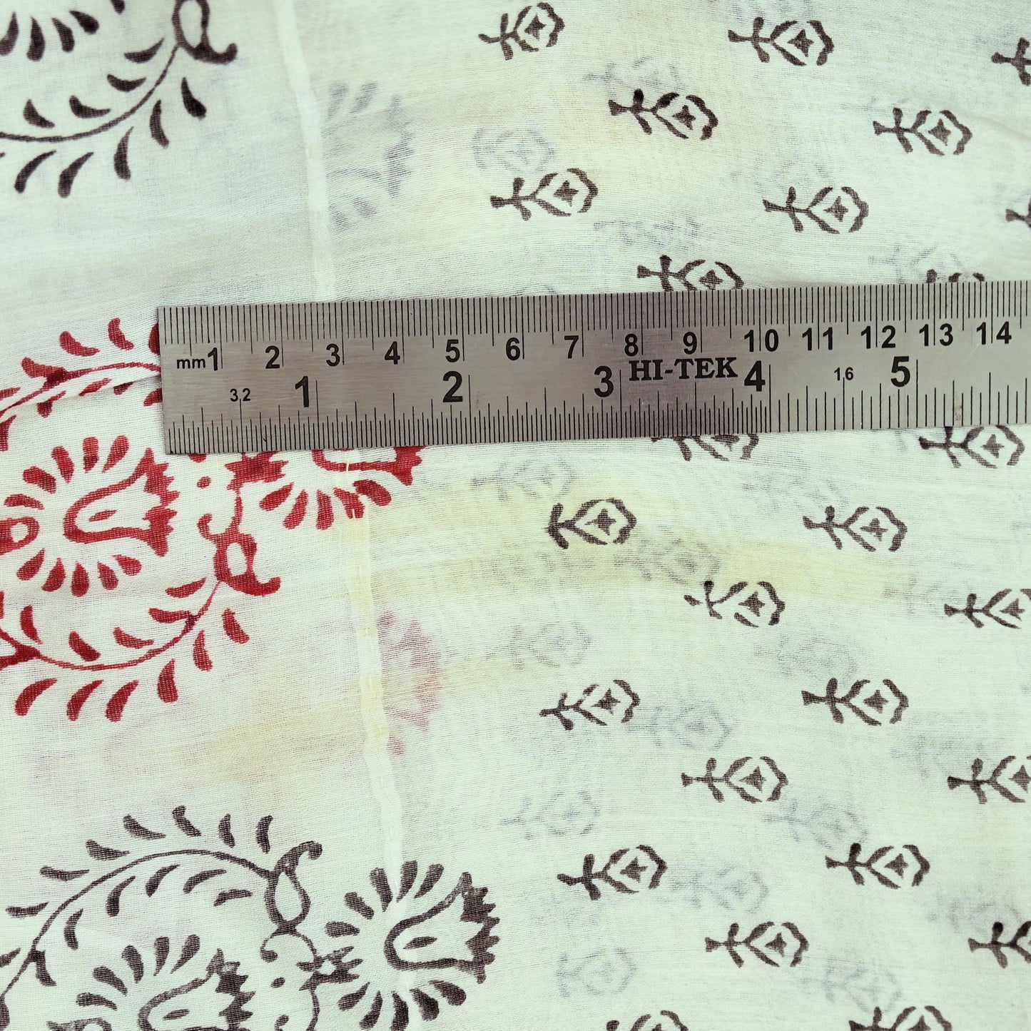 Indian Vintage Sari White Pure chanderi Silk Bagru Printed Sarees Fabric 5Yd Floral Soft Golden Zari Border Ethnic Dress making Upcycle