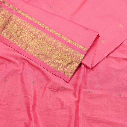 Indian Vintage Pink Dupatta Long Stole Pure silk Woven Banarasi Scarves Veil Scarf Wrap Hippie Boho Soft Floral Zari