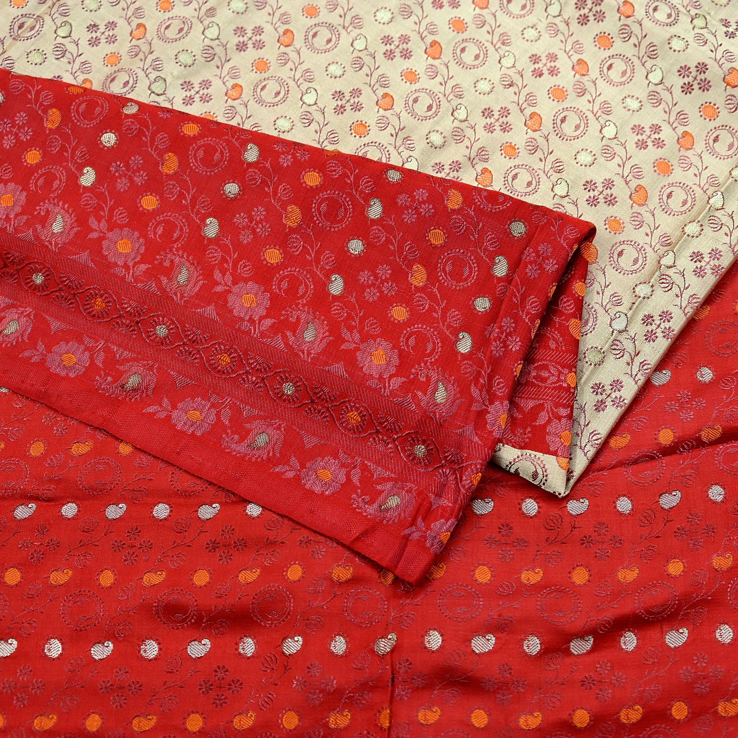 Indian Vintage Sari Heavy Wedding Pure Satin Silk Woven Banarasi Tanchoi Saree 5Yd Ethnic Craft Fabric Upcycle Bridal Heavy Sarees