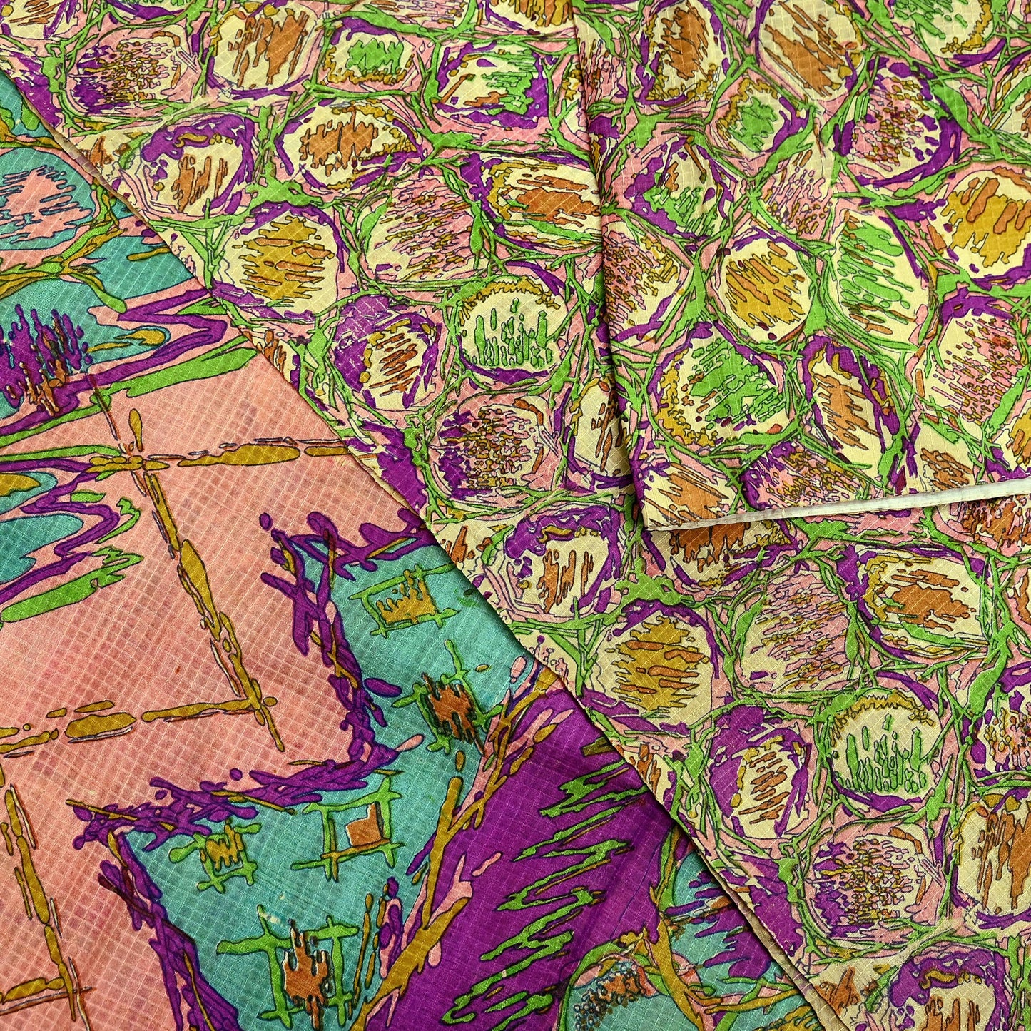 Indian Vintage Multi Saree 100% Pure Silk Printed Sari Craft Fabric 5yd Sewing Dress Making Soft Floral Crafting Quilting Upcycle
