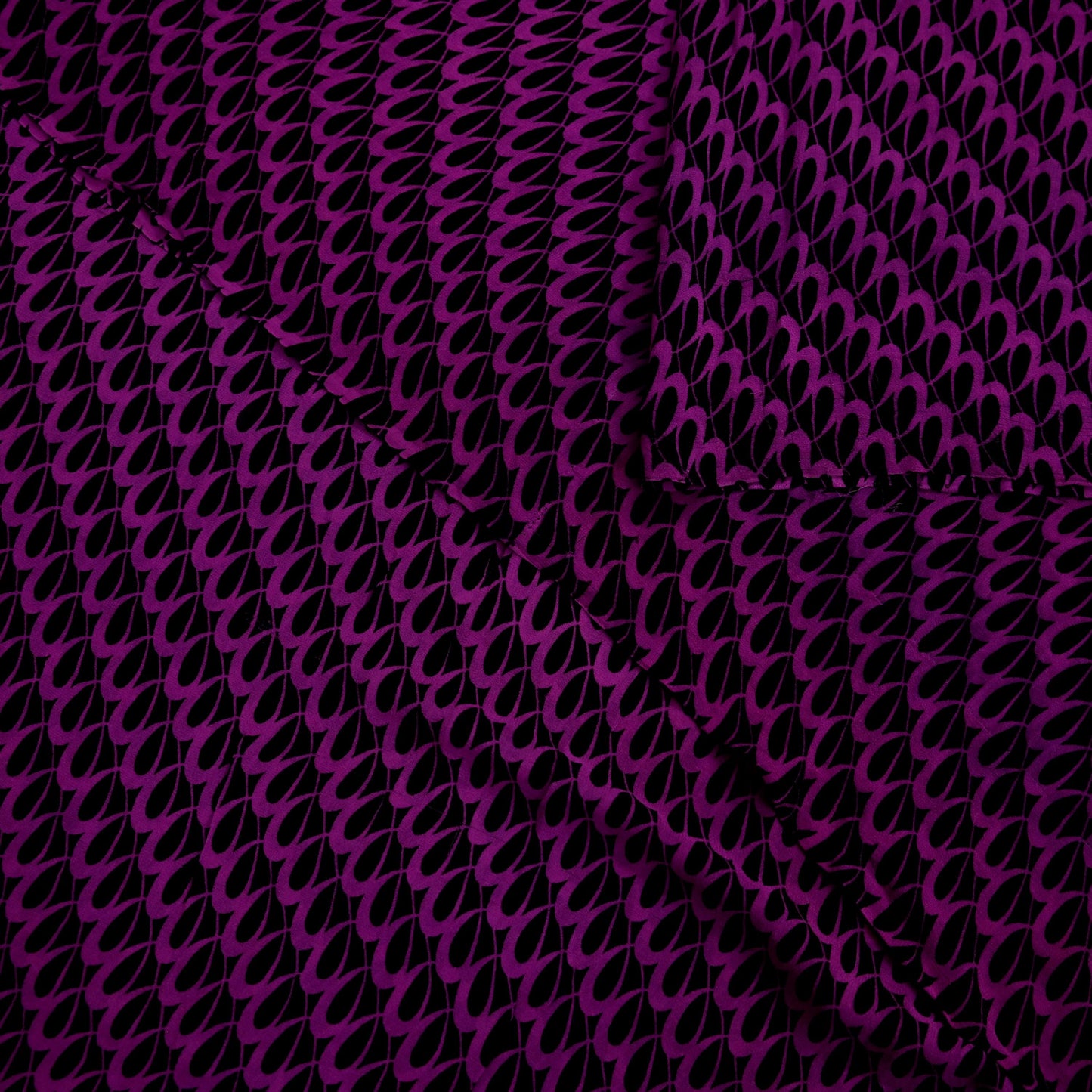 Indian Women Vintage Sari Black & Purple 100% Pure Georgette Silk Printed Saree Sewing 5yd Soft Craft Fabric Dress Making Dress Designing