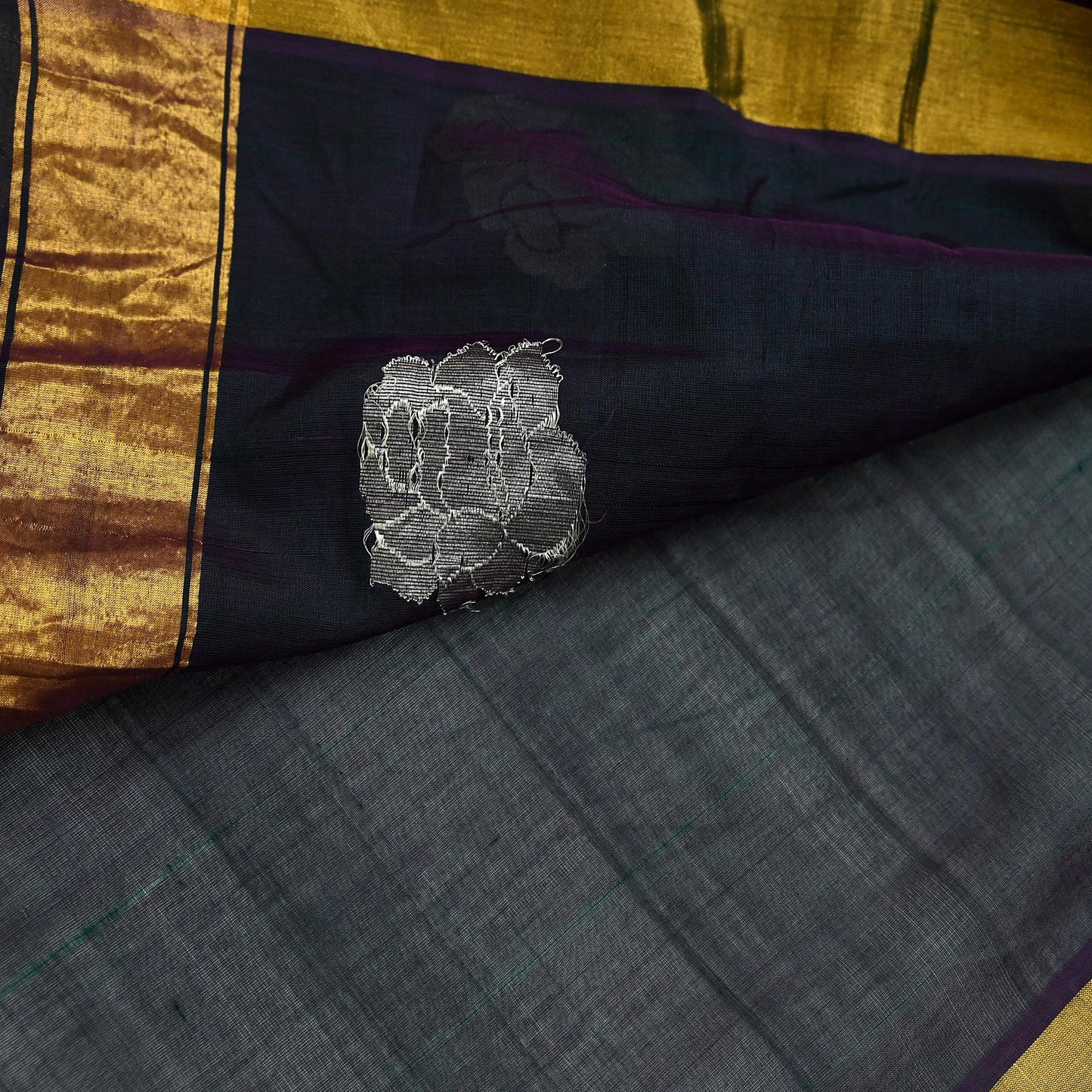 Indian Vintage Sari Green Blend Silk Woven Kanjivaram Saree Zari 5Yd Ethnic Craft Fabric Dress making For Crafting Quilting