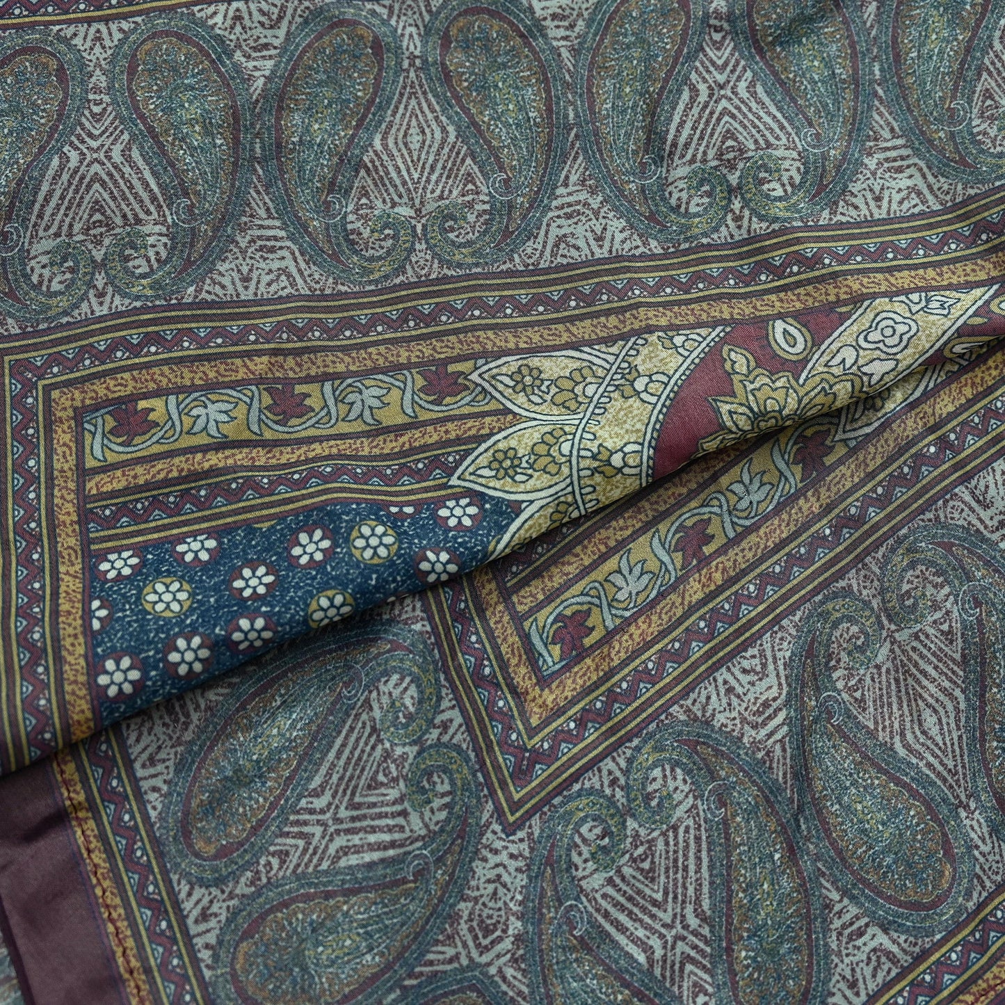 Women Indian Vintage Dupatta Long Stole Pure silk Digital Printed Dupatta Veil Scarves soft Boho Wrap Dressmaking Floral