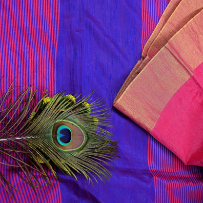 Indian Vintage Sarees Artificial Silk Embroidered Sari Craft Fabric 6Yd Sewing Stripes Dress making Crafting Quilting Upcycle Fringes