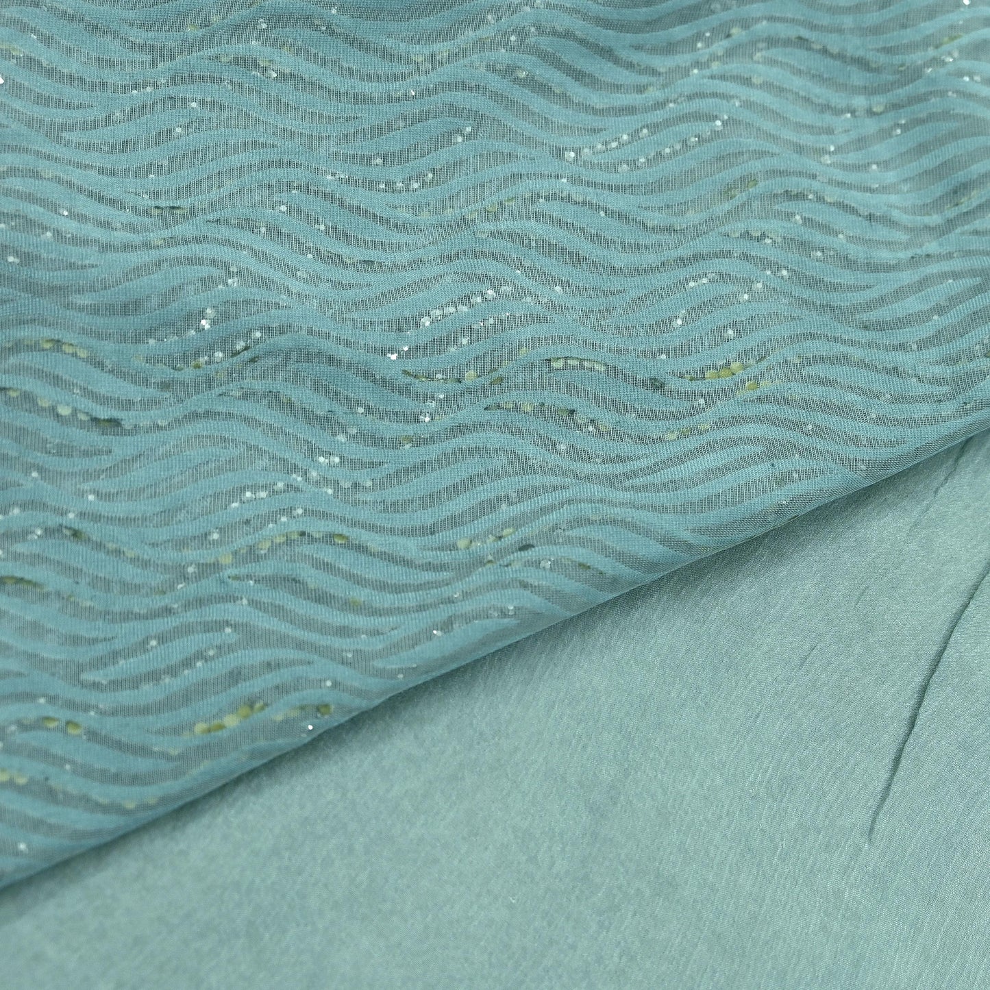 Indian Vintage Heavy Sarees Gray Pure Silk & Brasso Hand Embroidered Sari Fabric 5Yd Sewing Ethnic Sequins Wedding sarees