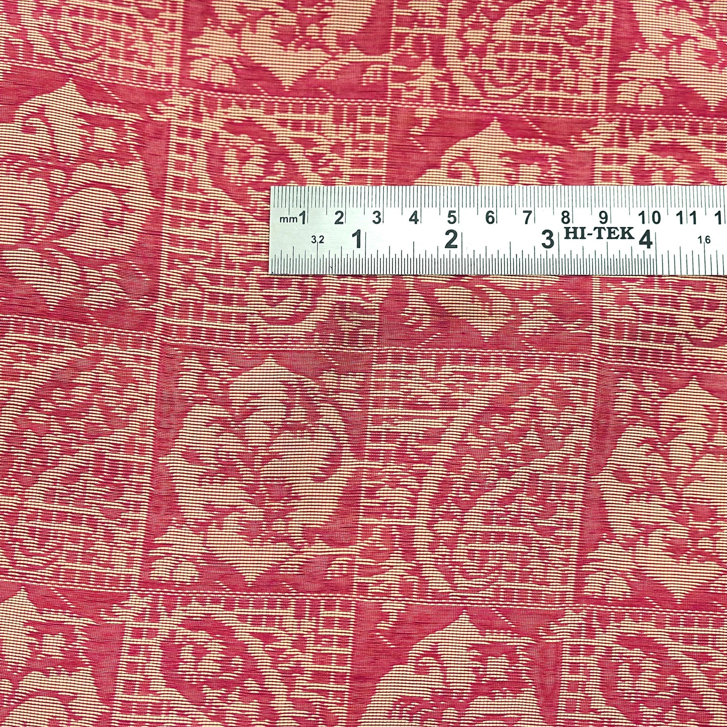 Indian Vintage Sari Rani Pink Hand Woven 100% Pure Organza Silk Saree Craft Fabric 5Yd Dress Making Crafting Quilting Upcycle