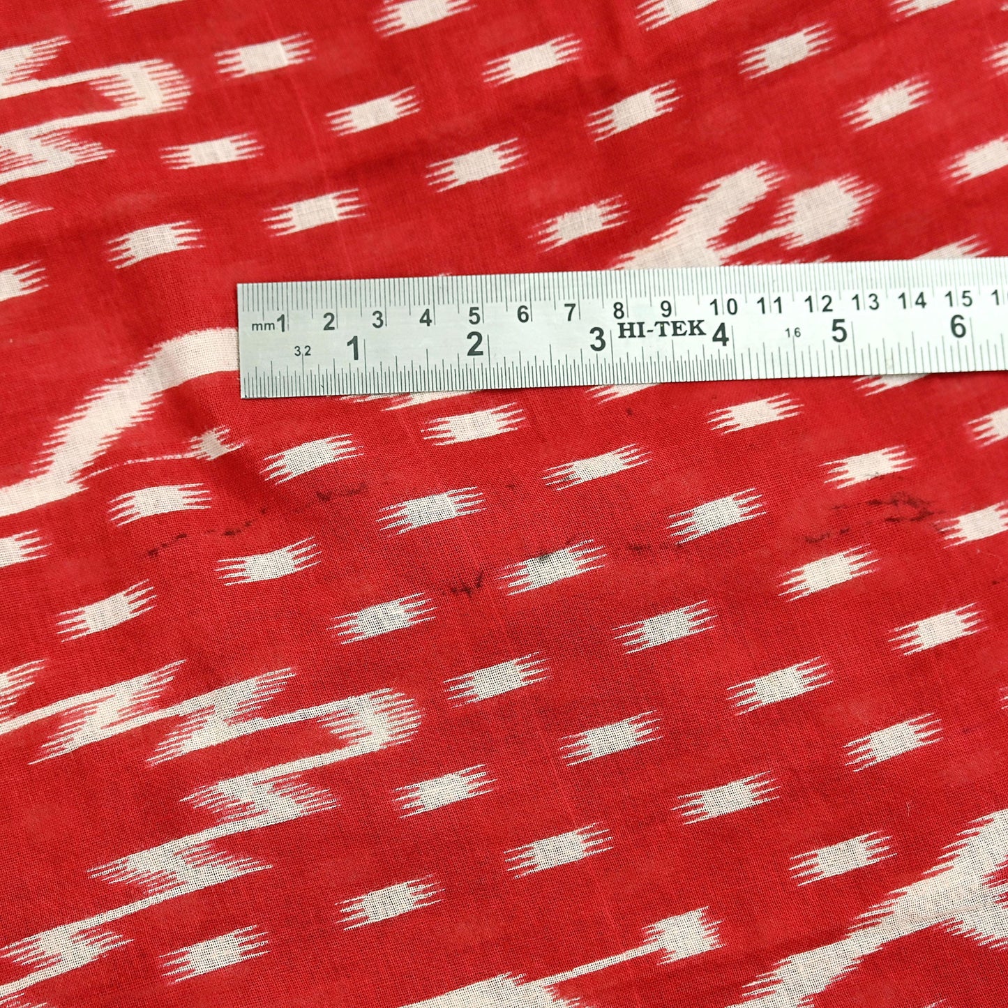 Indian Vintage Sari Red Printed 100% Pure Cotton Saree Craft Fabric 5Yd Sewing Sarong Wrap Boho Floral Soft Quilting Upcycle