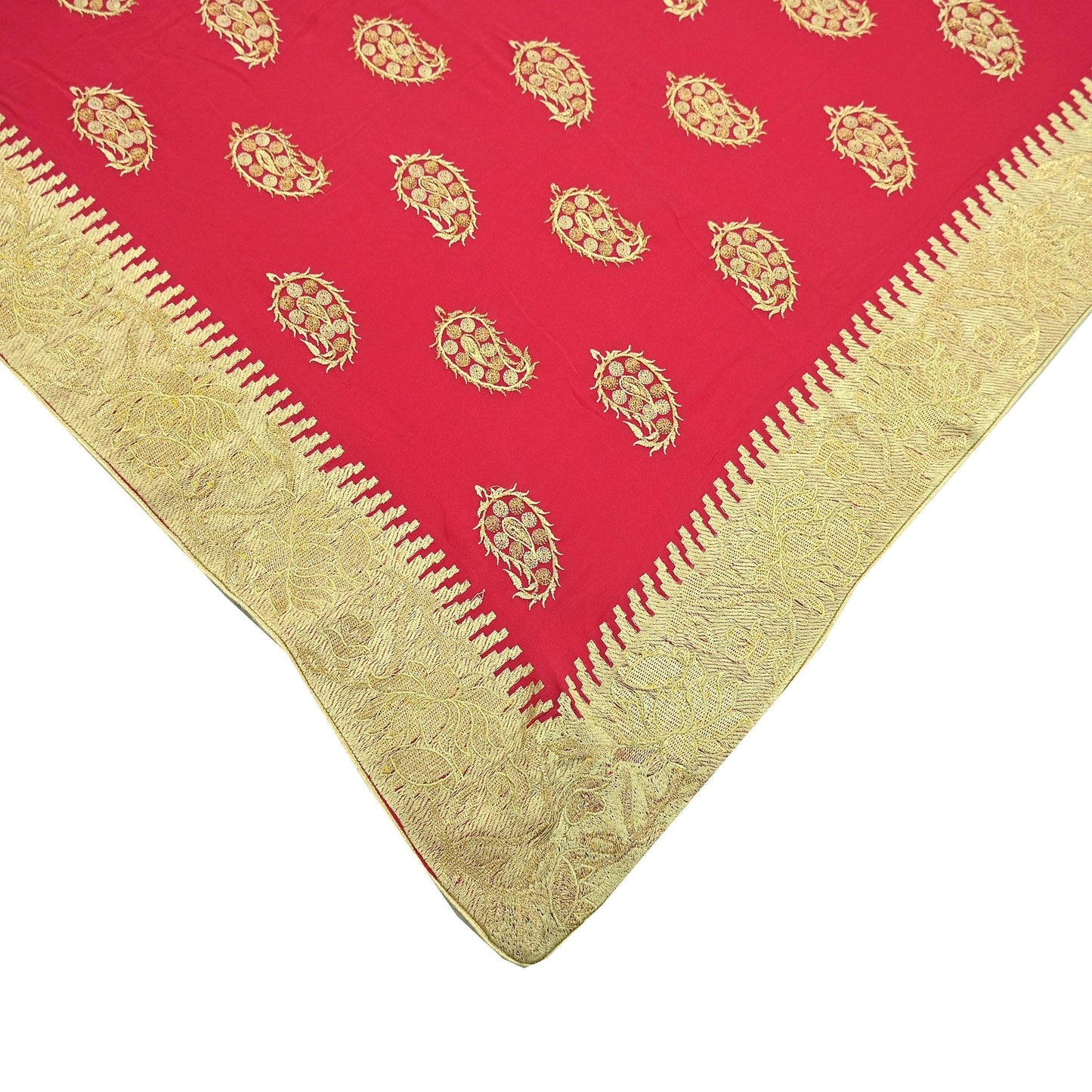 Indian Vintage Heavy Sarees Pink Pure Georgette Silk Hand Embroidered Sari Fabric 6Yd Sewing Ethnic Sequins Wedding sarees