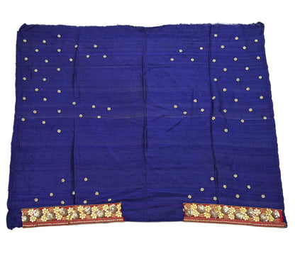 Indian Vintage Purple Net/Mesh Hand Embroidered Lehenga 3pcs Set Bridal Party Wear With Blouse/Dupatta Bollywood Lehenga Zardozi/ Dabka
