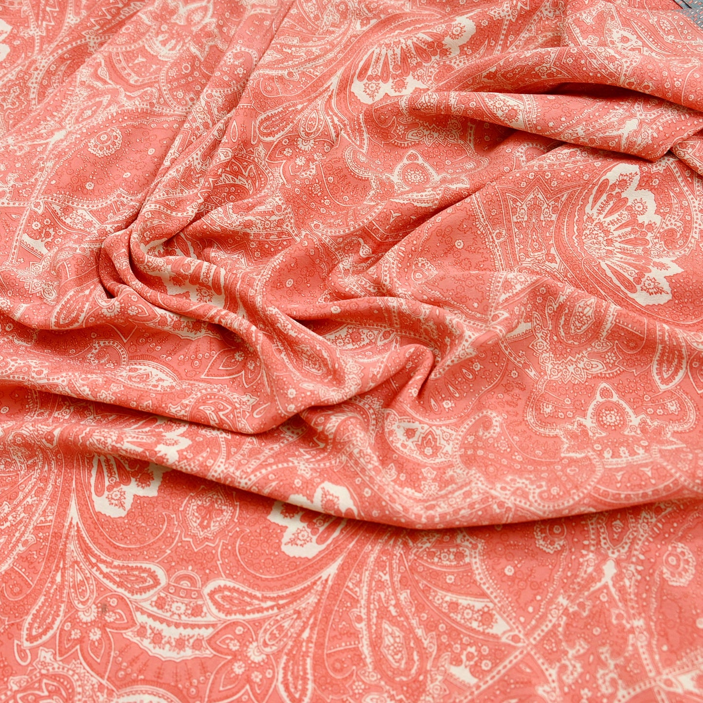 Indian Vintage Moss Crepe Saree | Printed Floral Sari Fabric | 6 Yards | Soft Craft Fabric for Sewing, Dressmaking, Quilting,Upcycling