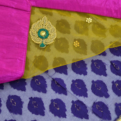 Indian Vintage Heavy Sari Net/Mesh Embroidered Sarees Fabric 5Yd Sewing Soft Sequins Floral Zari Bridal/wedding Saris Bollywood