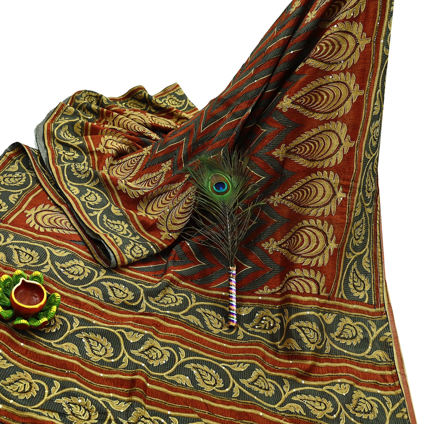 Indian Vintage Sari Pure Silk Hand Embroidered Sarees 5Yd Craft Fabric Sewing soft Quilting Crafting Upcycle Ethnic Bollywood sarees