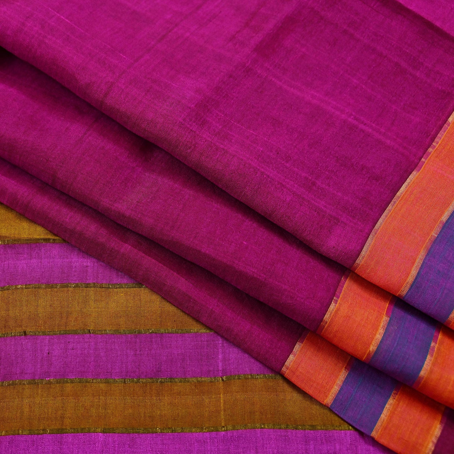 Indian Vintage Sari Purple Pure chanderi Silk Woven Sarees Craft Fabric 5Yd Soft Zari Border Bollywood Sarees Crafting Upcycle Dress making