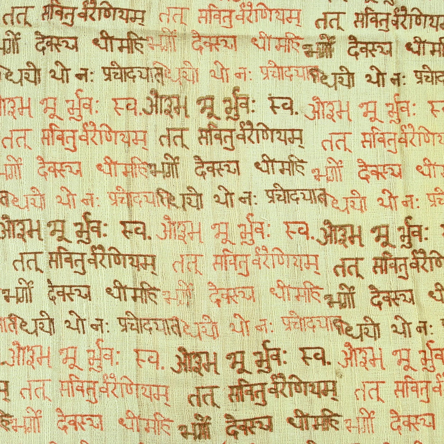 Indian Vintage Ivory Dupatta Long Stole 100% Pure Khadi Silk Hand Woven/ Painted Indian Scarves Veil Scarf Wrap Hippie Fringes