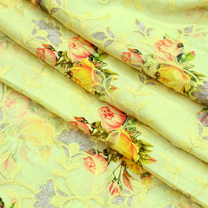 Indian Vintage Dupatta Green Long Stole Artificial Silk  Embroidered Woven Fabric Scarves Veil Scarf Wrap Soft Hijab Party wear veil