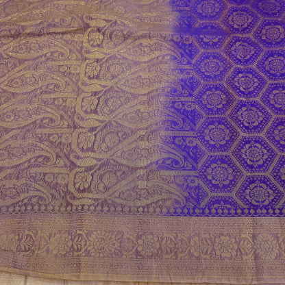 Indian Vintage Sari Pure Organza Silk Hand Woven Sarees 5Yd Zari Border Ethnic Craft Fabric Bollywood Sarees Quilting Crafting Upcycle