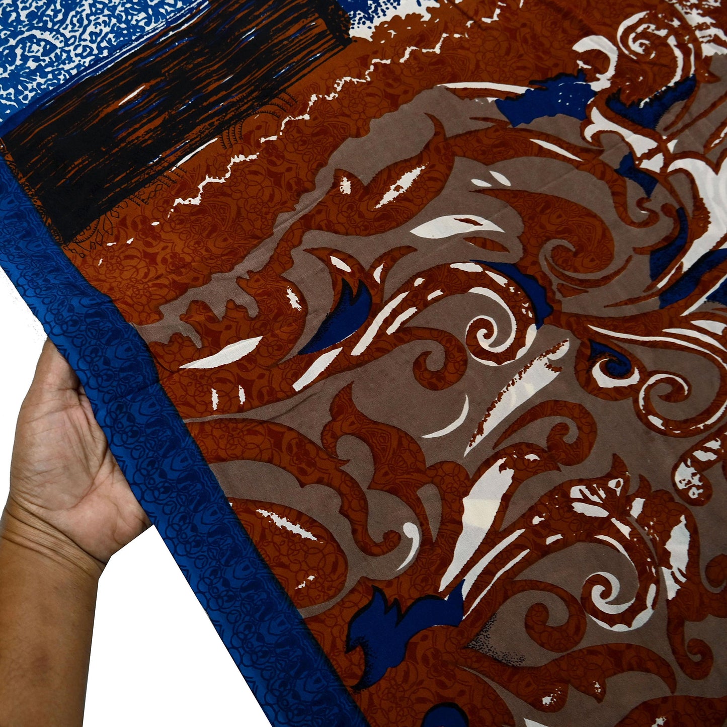 Indian Vintage Sari Multi Pure Crepe Silk Printed Saree 6yard Sewing Ethnic Wrap Craft Fabric Dressmaking Crafting Upcycle Quilting