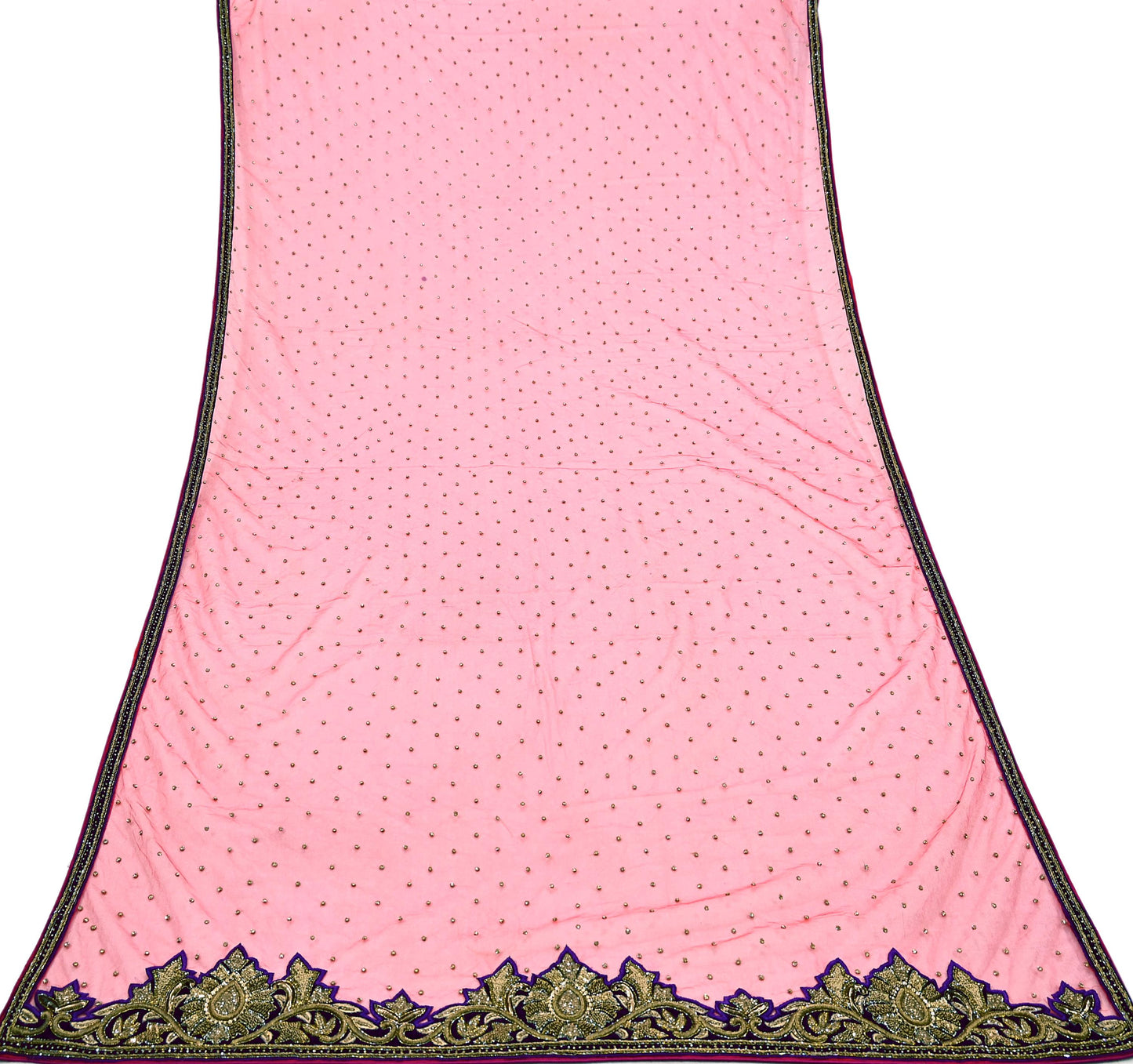 Indian Vintage Heavy Bridal Dupatta red Net Mesh Long Stole Hand Embroidered Scarves Zardozi Dabka Zari Sequins Wedding Dupatta